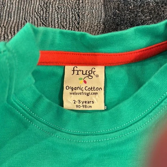 Frugi GOTS certified cotton long sleeve shirt, 2-3Y - Picture 2 of 4